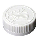 Load image into Gallery viewer, Child-resistant Cap - Terpene Optimization 53 mm - White (SOLD IN CANADA ONLY)
